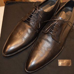 Hugo Boss Men's Black Leather Shoes